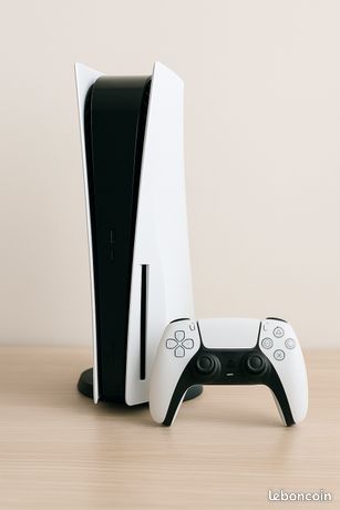 Console PS5 avec lecteur de disques et 21 jeux