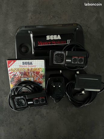 Console SEGA Master System II + 2 Manettes + 1 Jeu