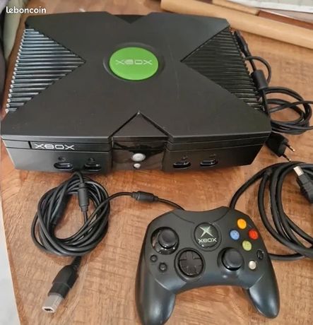 Console Xbox retro première génération 2001