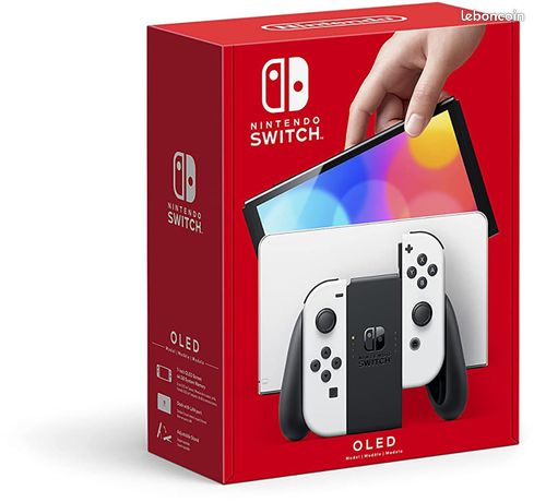 Console Nintendo switch oled blanche