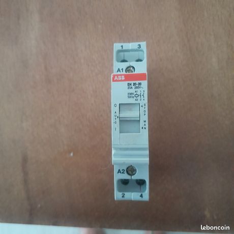 Contacteur heures creuse abb