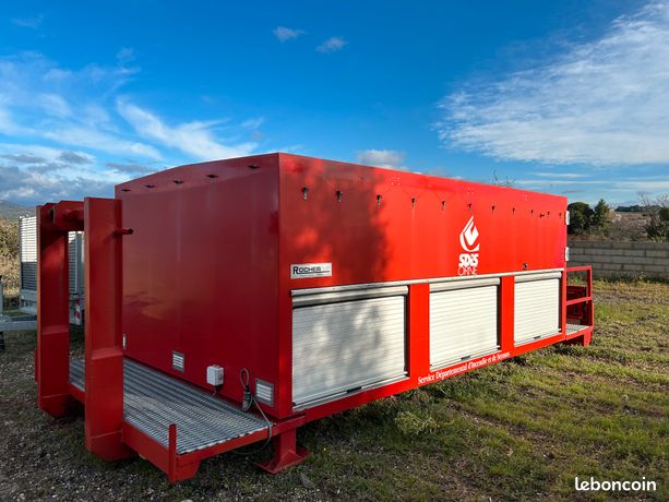 Container ampliroll pour transport de matériels