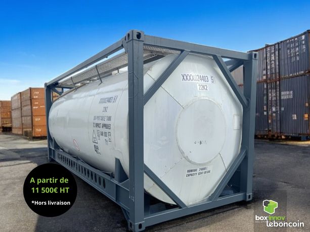 Container citerne 20 pieds 20 000L à 27 000L