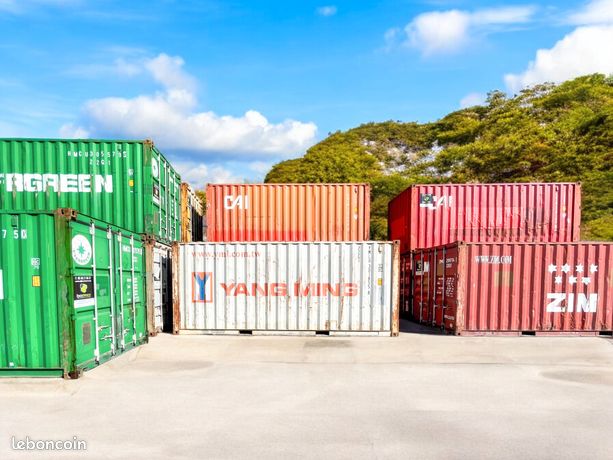 ⏭ Container/ Conteneur 20 pieds dry maritime - Occasion & 1er voyage