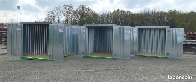 Container / conteneur de stockage galvanisé en