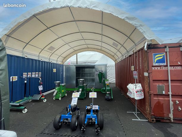 Container / conteneur tunnel 6m x 6m x 2m