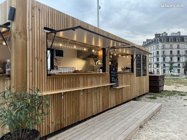 Container / Kiosque / street food / conteneur / Snack