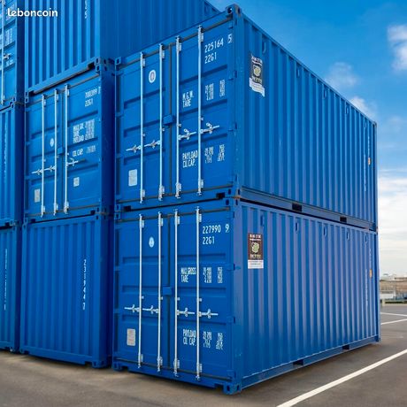Container maritime 20 et 40 pieds