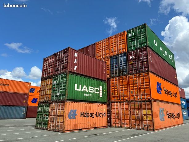 🌐CONTAINER Maritime / visible sur parc - occasion et neuf