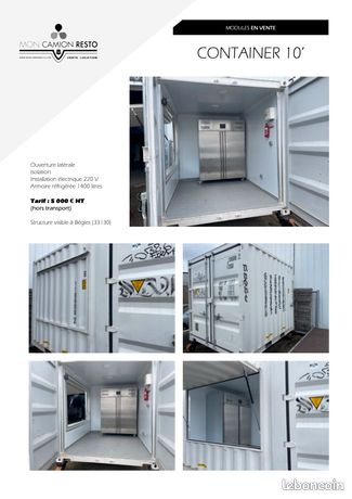 Containers aménagés