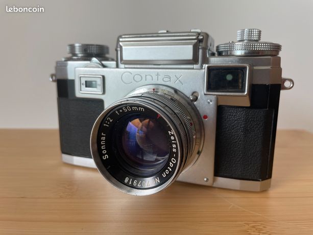 Contax IIIa et Sonnar 50mm 1:2