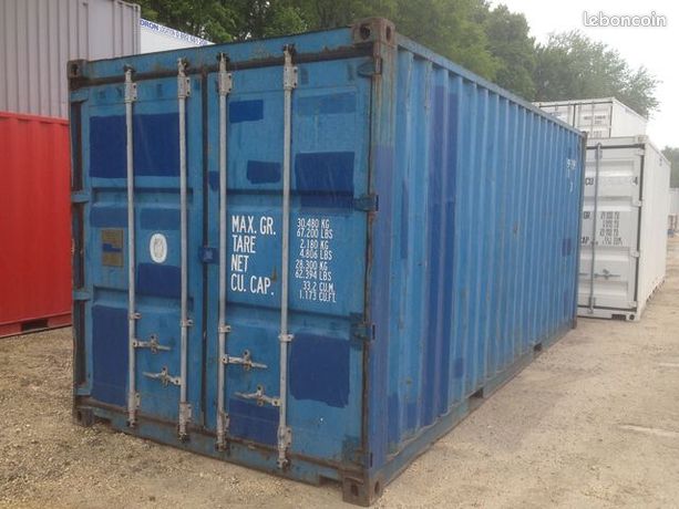 Conteneur 20 pieds étanche et révisé