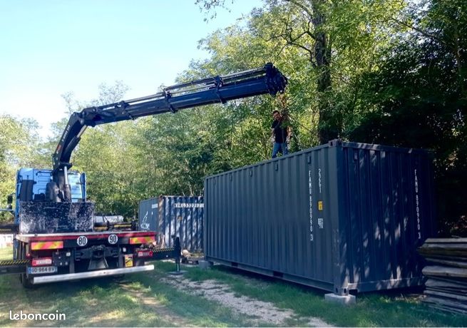 CONTENEUR MARITIME / CONTAINER STOCKAGE - OCCASION & NEUF - Livraison possible