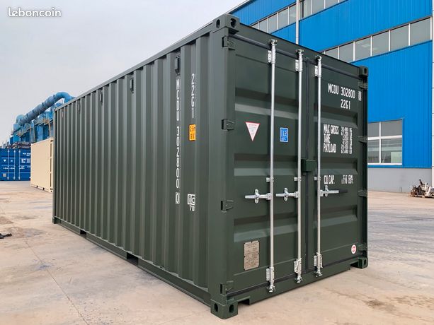 Conteneur maritime dry 40 pieds occasion et neuf DISPONIBLE