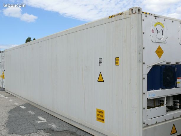 Conteneur maritime et de stockage frigorifique REEFER 40 pieds et