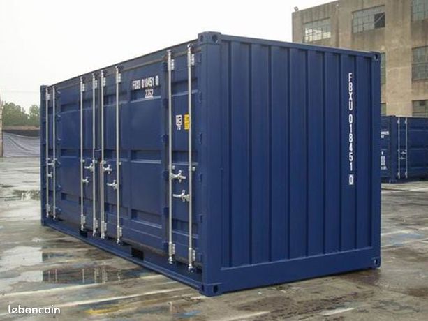 Conteneur maritime et de stockage Open Side 20 pieds occasion et neuf DISPONIBLE