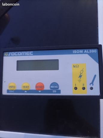 Contrôleur d'isolation Socomec ISOM AL380