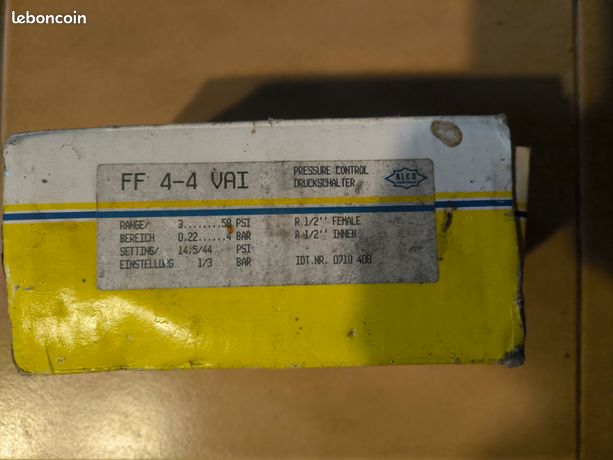 Controleur de pression pompe