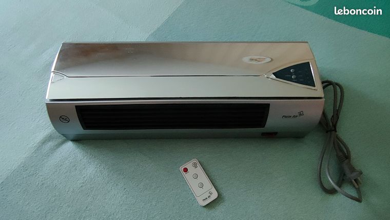 Convecteur électrique mural avec télécommande - 2000 W