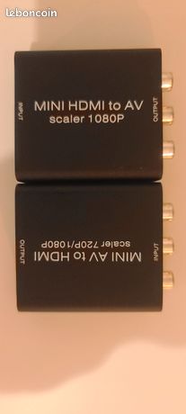 Convertisseurs RCA-HDMI & HDMI-RCA