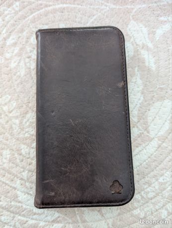 Coque cuir iphone 13