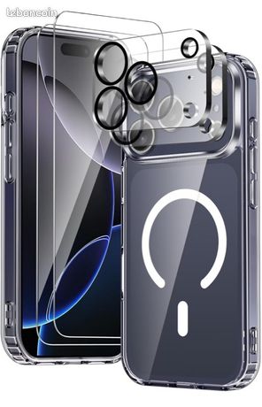 Coque iphone 17 pro magsafe transparente