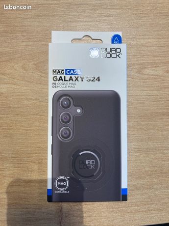 Coque Quadlock NEUVE Samsung S24 compatible MAG