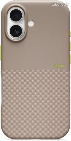 Coque rigide Beats pour iPhone 17 MagSafe commande photo finition mate protection renforcée Neuve