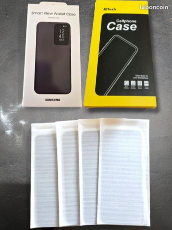 Coques de protection + verres trempés Samsung S24