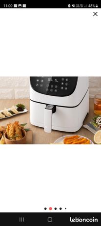 Cosori Airfryer 55l Premium Chef Édition blanc + accessoires