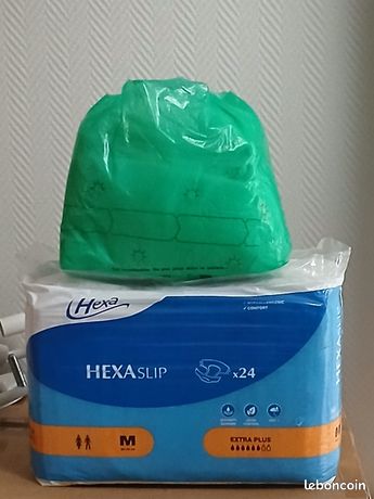 Couches Hexaslip pour adulte