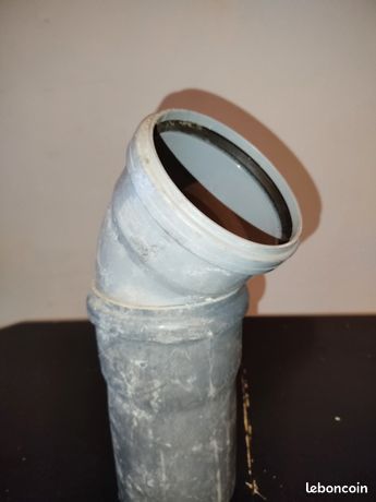 Coude 125/45° avec joint