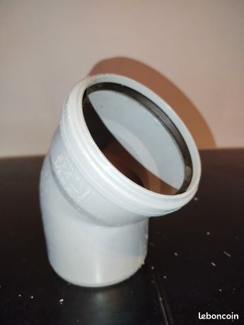 Coude avec joint 125/45°
