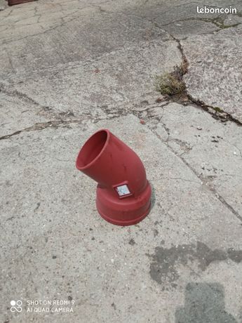 Coude fonte sme 100 45 degré