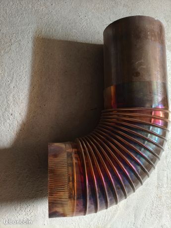 Coude inox 90° diamètre 200