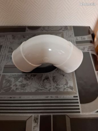 Coude PVC blanc - juju19