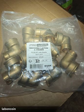 Coudes 90° mf 3/4" ayor