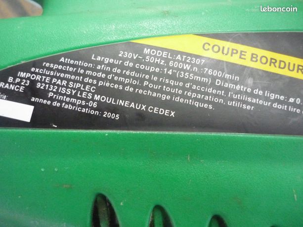 Coupe bordure électique