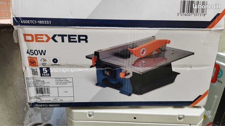 Coupe-carreaux électrique DEXTER 450W