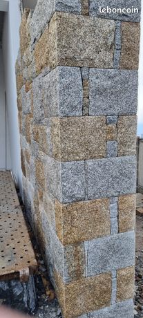 Cour terrasse pavés granit