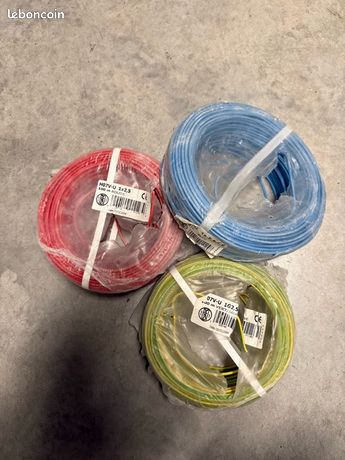 Couronne 100m câble électrique 25mm