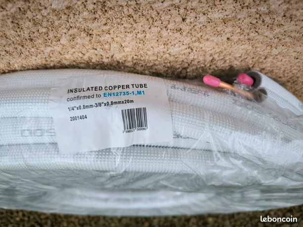 Couronne liason frigo clim 1/4 3/8 20ml