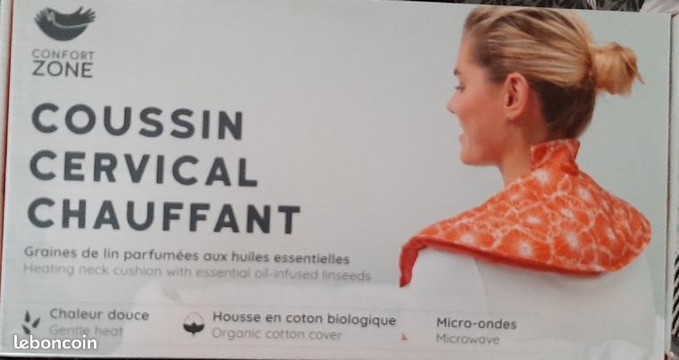 Coussin cervicales chauffant