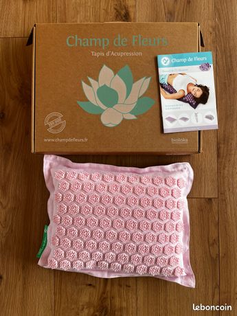 Coussin champs de fleurs