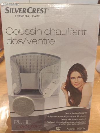Coussin chauffant dos / ventre