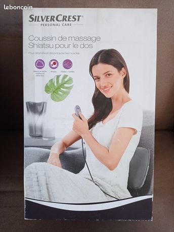 Coussin de Massage Shiatsu pour le Dos Silvercrest NEUF