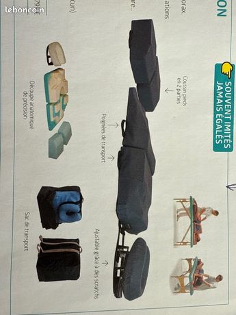 Coussins relaxation Bodychushion + sac