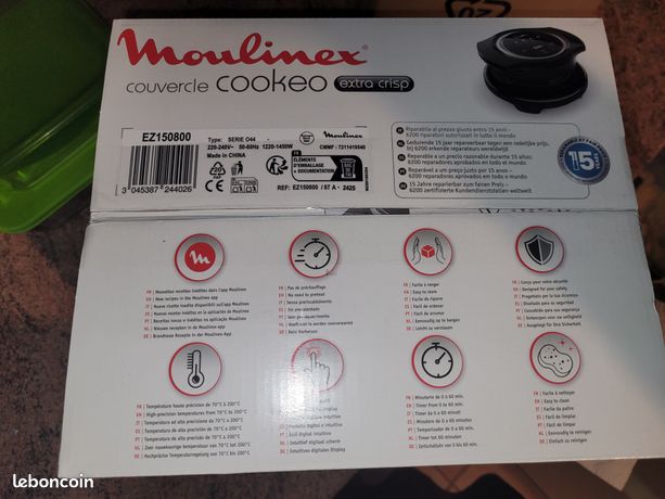 Couvercle cookeo extra crisp