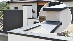 Couvertines plusieurs couleurs possible