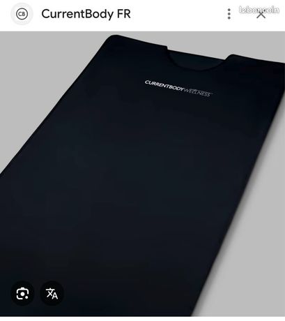 Couverture sauna Currentbody comme neuve